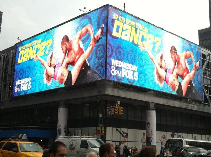 Times square SYTYCD